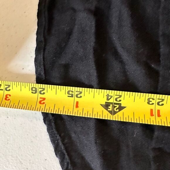 Charming Charlie black top with belle sleeves - Picture 8 of 8